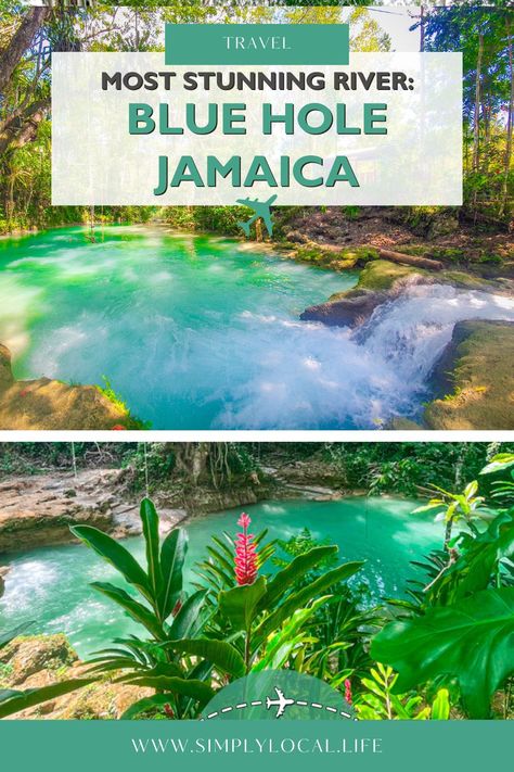 Blue Hole Jamaica, Jamaica Resorts, Blue Hole, Largest Waterfall, Cascade Waterfall, Ocho Rios, Nature Hikes, Negril, White River