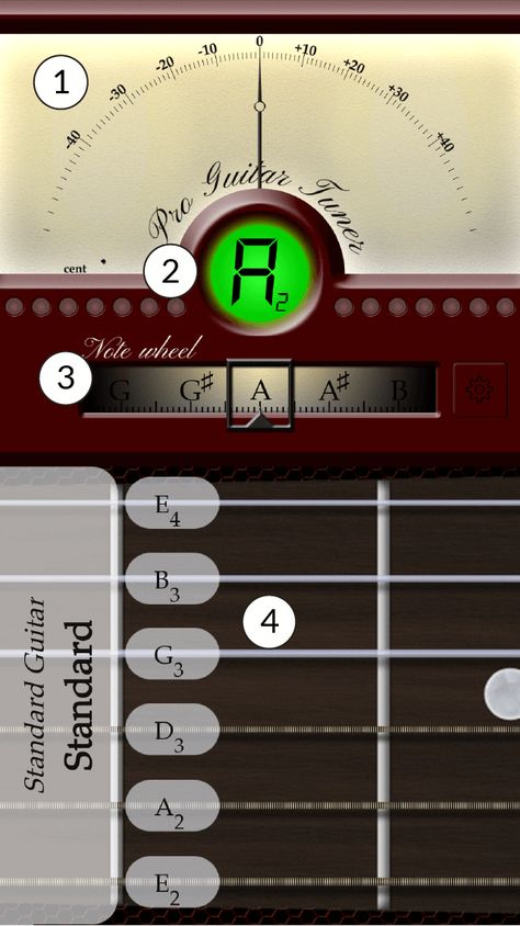 Guitar Tuner for iOS, iPhone & iPad App | ProGuitar Violin Family, Guitar Tuner, 12 String Guitar, Bass Ukulele, Guitar Tuners, Tenor Ukulele, Double Bass, Modern Music, Ipad App