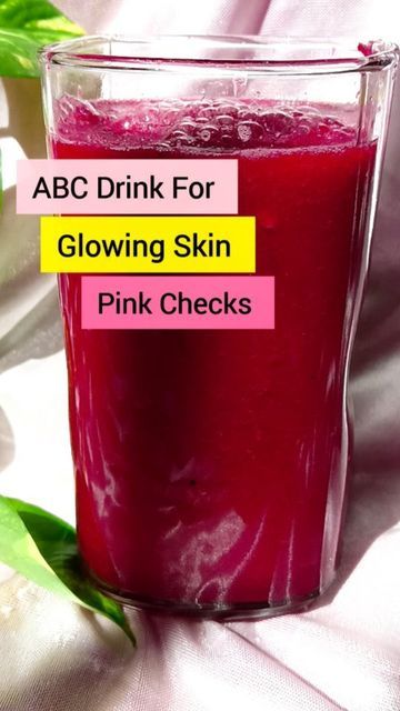 Skin Detox Drink, Healthy Water Recipes, Glowing Skin Juice, Glowing Skin Skincare, Healthy Juice Drinks, Foods For Healthy Skin, Fruit Smoothie Recipes Healthy, Natural Skin Care Ingredients, Smoothie Recipes Healthy Breakfast