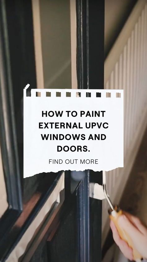 Paint Upvc Conservatory, Painting Plastic Window Frames, How To Paint Sliding Glass Door Frame, Painted Sliding Glass Doors, Paint Upvc Windows, Paint Pvc Window Frames, Painting Pvc Windows, Paint Pvc Door, Painted Pvc Windows