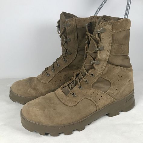 New! Rocky Men's USMC Tropical Leather Combat Boots Coyote Brown Size 11.5 M was just added to eBay. Check it out! #eBay #eBaySeller Cream Color Boots, Luna Costume, Cream Colored Boots, Color Boots, Army Pants, Leather Combat Boots, Boys Boots, Mens Shoes Boots, Brown Boots