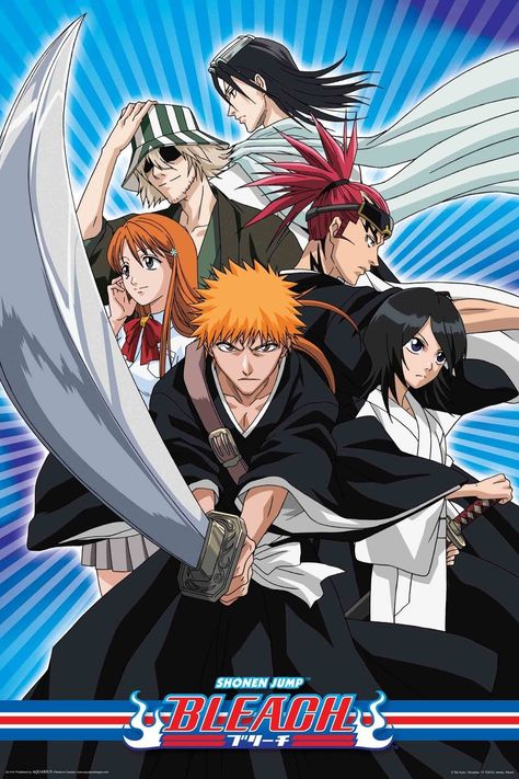 Top 10 Anime To Get You Started Bleach Movie, Watch Bleach, Bleach Figures, Abarai Renji, Ichigo Kurosaki Wallpaper, Urahara Kisuke, Kuchiki Byakuya, Rukia Bleach, Soul Reaper