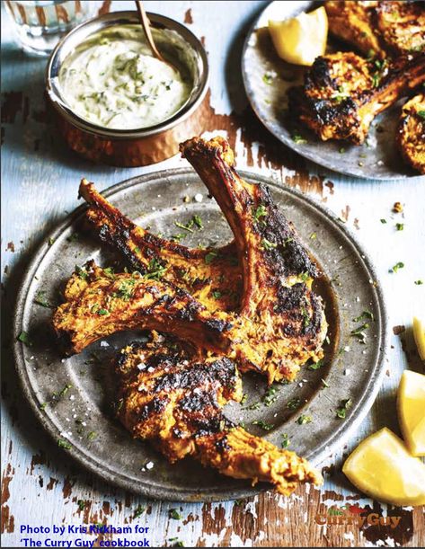 Lamb Saag, Seekh Kebab Recipes, Tandoori Lamb, Indian Bread Recipes, Lamb Kofta, Seekh Kebabs, Chickpea Curry Recipe, Lamb Chop Recipes, Tikka Recipe