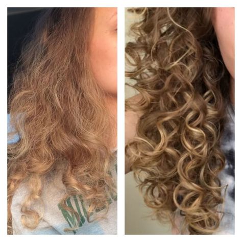 Dry Curly Hair With and Without Styling Rid Of Frizzy Hair, Frizzy Hair Remedies, Fizzy Hair, Control Frizzy Hair, Frizzy Wavy Hair, Frizzy Curls, Dry Frizzy Hair, Frizzy Curly Hair, Dry Curly Hair