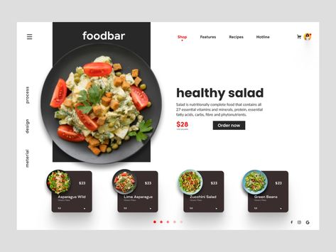 Food Website Design, Desain Ux, Ux Design Principles, Restaurant Website Design, Food Web Design, Restaurant Web, Web Design Websites, App Design Layout, Restaurant Website