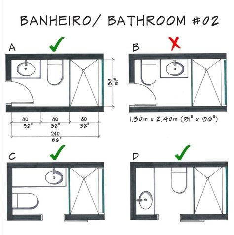 Master Bath Ideas With Shower And Tub, Small Ensuite Layout Floor Plans, Bathroom Cabinet Dimensions, Bathroom 1m X 2m, Small Narrow Bathroom Layout, Bathroom Remodel Tile Walls, Small Bathroom Layout Floor Plans, تصميم دورة مياه, Small Bathroom Floor Plans