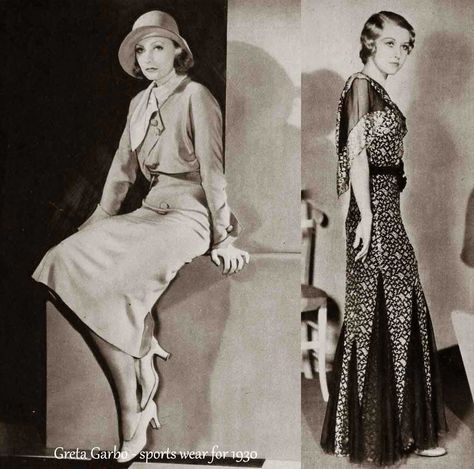 1930 Hollywood Summer Fashion – June 1930 1930s Summer Fashion, Clothing Drawing Reference, Iconic Photoshoots, 1973 Fashion, Pose Like A Model, 1930's Dress, Gotham Memoirs, 1930s Women, 1930s Patterns