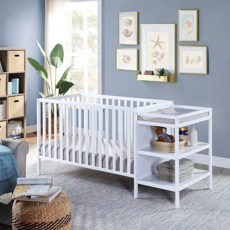 Crib With Changing Table, Crib Toddler Bed, Adjustable Mattress, Baby Necessities, Mattress Support, Toddler Furniture, Convertible Crib, Soft Bedding, Kids Bedroom Furniture