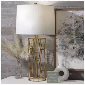 Home Decor Weekly Ad - Weekly Ad | Hobby Lobby Gold Lamps Bedroom, Black Abstract Rug, Electric Material, White And Gold Decor, Geometric Lamp, Home Decor Frames, Lamps Bedroom, Gold Lamp, Gold Table Lamp