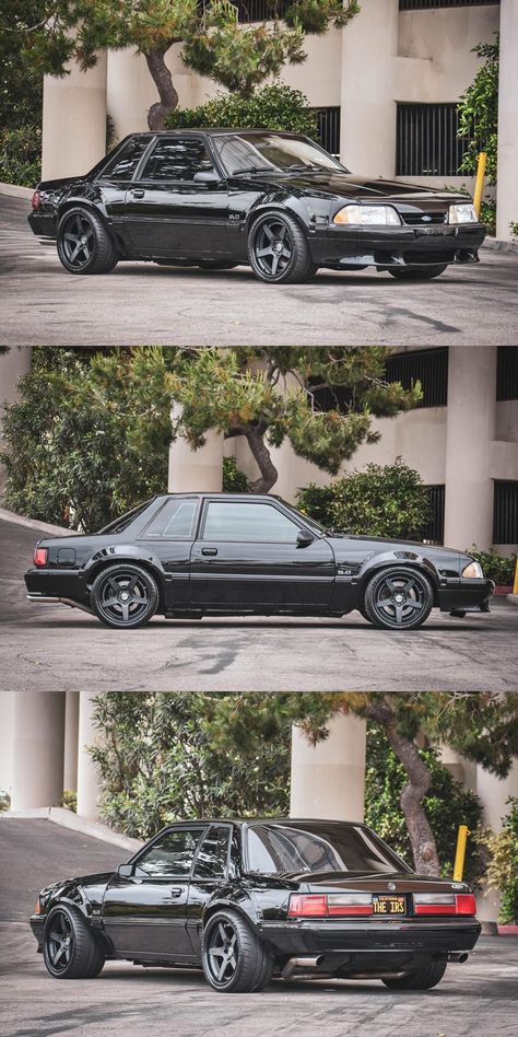 1989 Fox Body Mustang, Foxbody Mustang Coupe, Restomod Mustang, Mustang Drift, Notchback Mustang, Ford Fox, Custom Mustang, Sn95 Mustang, B13 Nissan