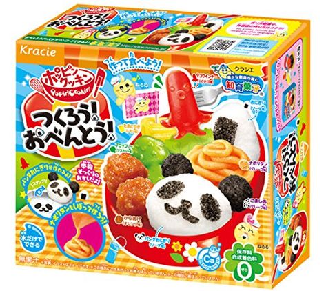 Japanese Burger, Japanese Snacks Packaging, Japanese Candy Kits, Panda Candy, Popin Cookin, Japanese Candy Snacks, Asian Candy, Candy Kit, Japanese Treats