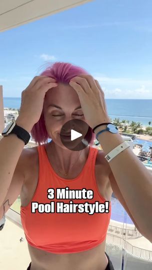 Cute Pool Hairstyles Short Hair, Beach Hair For Short Hair, Easy Pool Hairstyles For Short Hair, Short Hair Pool Styles, Swimming Hairstyles For Short Hair, Pool Hairstyles For Short Hair, Pool Day Hairstyles Short Hair, Hair Styles For Swimming Pools Hair Styles, Beach Hair Updo