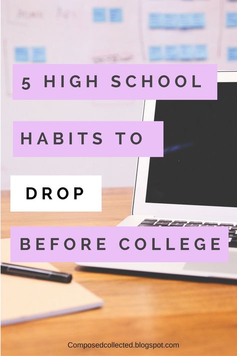 College Freshman Survival Kit, School Habits, College Of Dupage, Organize Thoughts, College Freshman Advice, Online College Classes, College Items, Before College, Freshman Advice