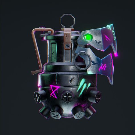 Jinx Bomb - Artwork / Finished Projects - Blender Artists Community Arcane Jinx Chomper, Jinx Bombas Arcane, Jinx Gadgets, Arcane Stickers, Jinx Cosplay, Monster Crafts, Jinx League Of Legends, Bird Boxes, 3d Modelling