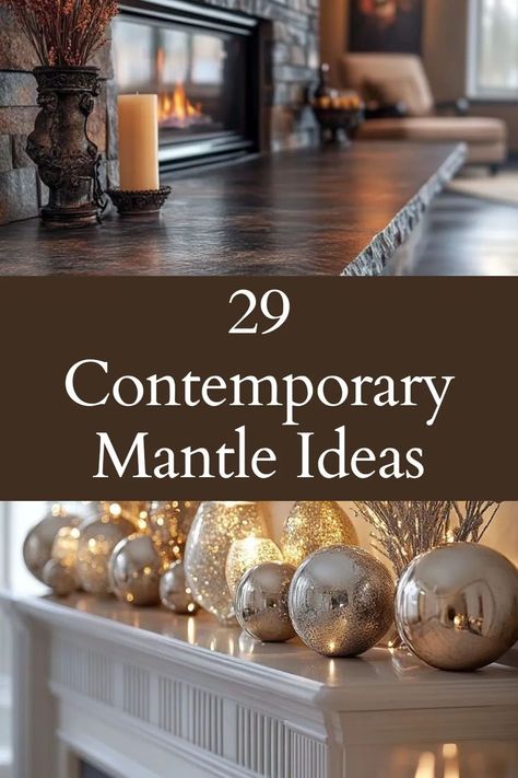 Give your fireplace a fresh, modern update with these jaw-dropping mantle ideas! Whether you love clean lines or unique textures, these styles will make your space shine. Contemporary Mantle, Mantle Ideas, Unique Textures, Clean Lines, Fireplace, Make It Yourself, Texture, Home Decor, Home Décor