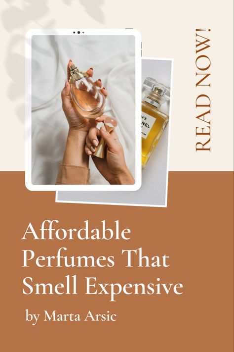 Are you on the hunt for an affordable perfume that will make you smell like a million bucks? Look no further! I've compiled a list of the best affordable perfumes that smell just as expensive as their high-end counterparts. From floral to musky, these affordable perfumes will leave you feeling and smelling like a luxury queen without breaking the bank. So, whether you're looking for a signature scent or just want to add to your perfume collection, these affordable options will have you smelling Perfume Collection, How To Smell Expensive, Best Affordable Perfumes, Smell Expensive, Affordable Perfume, Cheap Perfume, Clean Fragrance, Best Perfume, Signature Scent