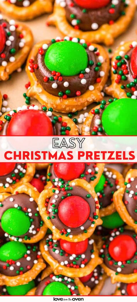 You won’t be able to stop popping these Christmas Chocolate Pretzel Bites into your mouth for the entire Christmas break! Salty Christmas Treats, Chocolate Pretzels Christmas, Holiday Pretzels, Christmas Pretzels, Christmas Cookie Recipes Holiday, Xmas Treats, Easy Christmas Treats, Christmas Recipes Appetizers, Pretzels Recipe