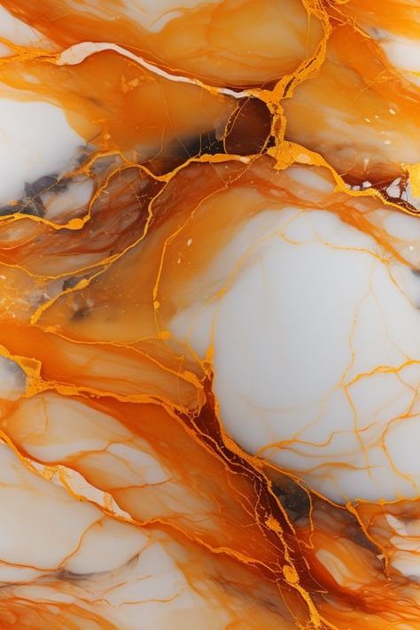 21+ Stunning Marble iPhone Wallpapers That Are Aesthetic And Gorgeous - From Lemons To Luxury Marble Wallpaper Orange, Wallpaper Backgrounds Orange, Image Orange, Marble Wallpapers, Orange Backgrounds, Good Vibes Wallpaper, Marble Effect Wallpaper, Marble Wallpaper Phone, Orange Marble