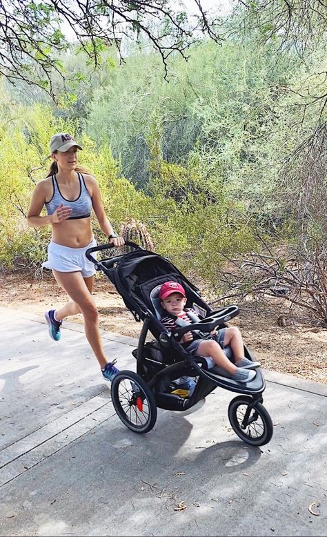 How a Jogging Stroller Gave Me My Groove Back | The Everymom, Jogging, Jogging Stroller, Wellness, Mental Health, Motherhood, Fitness, Motherhood Is Hard Running With Stroller Aesthetic, Mom Pushing Stroller Aesthetic, Mom Walking Baby In Stroller Aesthetic, Fit Mom Aesthetic, Mom Manifestation, Stroller Running, Running Stroller, Best Jogging Stroller, Running Pics