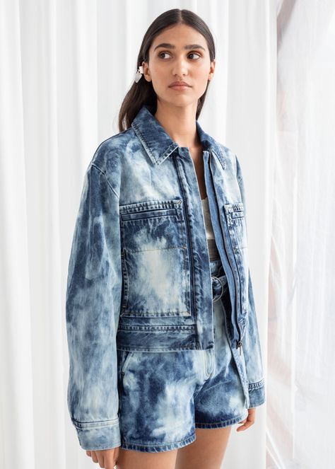 Roll Jeans, Denim Washes, Denim Set, Lined Denim Jacket, Tie Dye Denim, Denim Inspiration, City Fashion, Custom Jeans, Denim Ideas