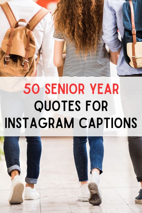 50 Senior Year Quotes for Instagram Captions: Capture Your Final Moments! Senior Quotes Graduating Early, Last First Day Of School Senior Year Quotes, First Day Of Senior Year Captions, Simple Senior Quotes, Senior Mom Quotes, First Day Of Senior Year Quotes, Captions For Senior Pics Instagram, Senior Year Captions, Senior Pictures Quotes