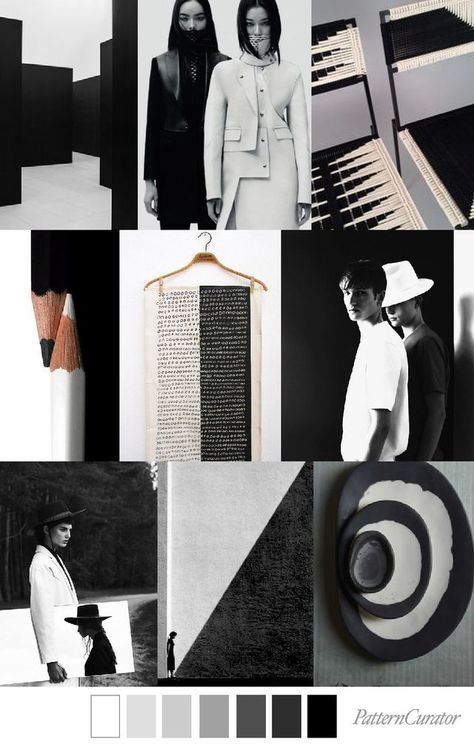 POSITIVE NEGATIVE | pattern curator | Bloglovin’ Fashion Trend Pattern, Pattern Curator, Deep Winter Colors, Color Collage, Instagram Feed Ideas, Mood Board Fashion, Ying Yang, Print Trends, Colour Board