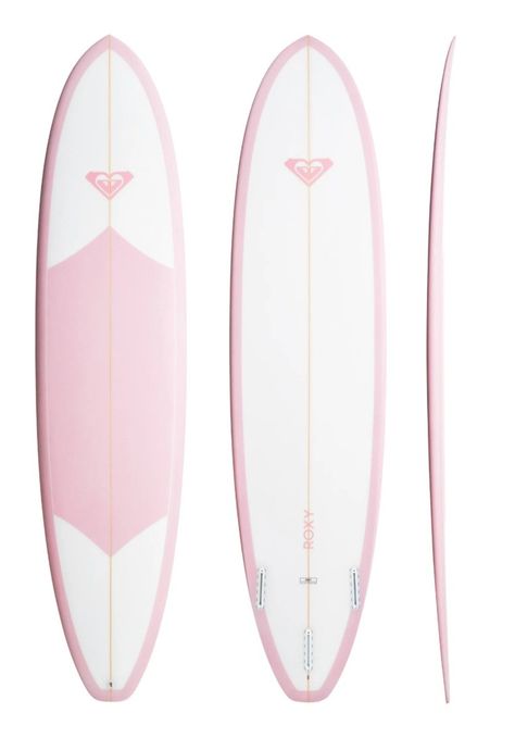 Roxy Surfboard, Roxy Minimal #surfing #surfboard #surf Girly Surfboard, Roxy Surfboards, Surfboard Widget, Surf Boards Aesthetic, Aesthetic Surfboard, Pink Surfboard, Foam Surfboard, Surfboard Brands, Wake Board