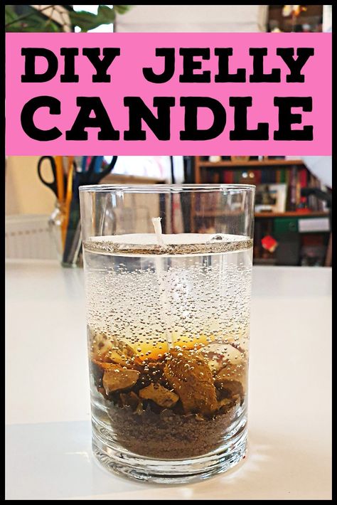 Gel Candles Diy Tutorials, Jelly Candles How To Make, Diy Jelly Candles, Jell Candles, Gel Candle Diy, Jelly Candles, Making Pins, Diy Jelly, Gel Candle