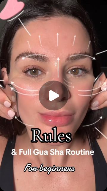 Sarah Fraggis on Instagram: "Join me as I break down the essential rules and a full Gua Sha routine for beginners! 

Save this video and follow along 

Learn how to elevate your skincare game, boost circulation, and achieve that radiant complexion you've been dreaming of. 

Everything I'm using can be found at filterlessera.com linked in bio 

Xo- Sarah 

 #GuaSha #SkincareRoutine #GlowUp #BeginnerFriendly #howtoguasha #guashaglow" Gua Sha For Beginners, Dry Brushing Face, Better 2024, Guasha Tool, Gua Sha Routine, Aging Naturally, Boost Circulation, Face Massage Techniques, Face Tightening