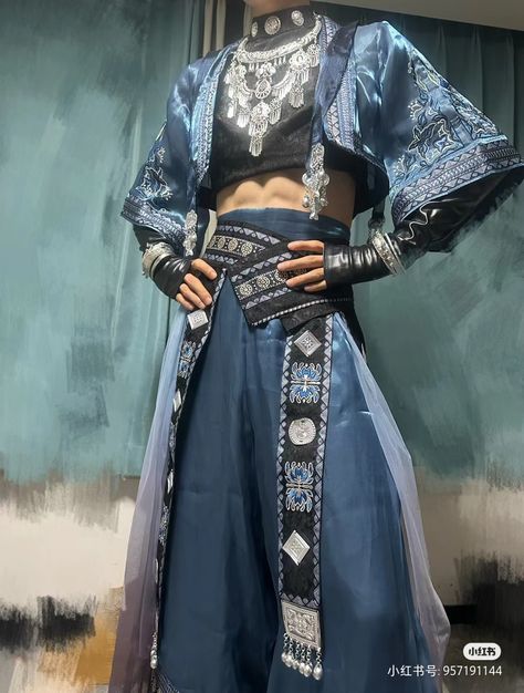 Fae Clothing Male, Siren Aesthetic Outfit Male, Elf Clothing Male, Fae Fashion Male, Moon God Art Male, Arcanepunk Aesthetic, Fae Aesthetic Clothes Male, Male God Outfit, Fae Outfit Male