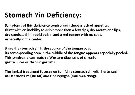 symptoms of stomach yin deficiency. Yin Deficiency, Qi Deficiency, Nutritional Healing, Healing Foods, Western Medicine, 5 Elements, Pregnant Diet, Integrative Medicine, Stomach Fat