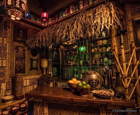 Oasis Room, Bar Area Design, Home Tiki Bar, Tiki Lights, Minecraft Interior, Bar Shed, Backyard Adventure, Bar Ceilings, Tiki Decor