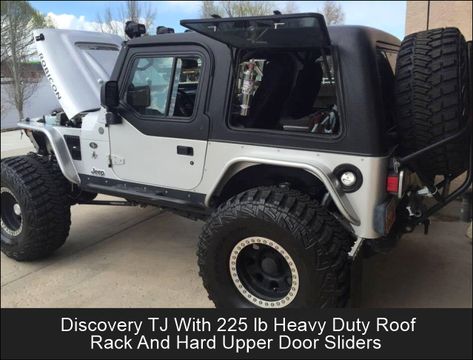 Discovery Jeep Hardtop for Wrangler TJ '97 - '06 Jeep Wrangler Hard Top, Jeep Inspiration, Jeep Upgrades, Jeep Wranger, Built Jeep, Jeep Unlimited, 2000 Jeep Wrangler, 4 Door Jeep Wrangler, Cj Jeep