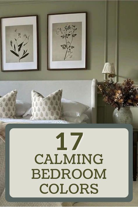 We’ve put together the best calming bedroom colours you should be using, along with some inspiring bedroom ideas that might just make you want to repaint immediately. Annie Sloan Painted Furniture Ideas, Paint Colours For Bedrooms, Sage Green Kitchen Walls, Calming Bedroom Colors, Color Schemes Bedroom, Bedroom Wall Color, Bedroom Pastel, Annie Sloan Painted Furniture, Guest Room Essentials