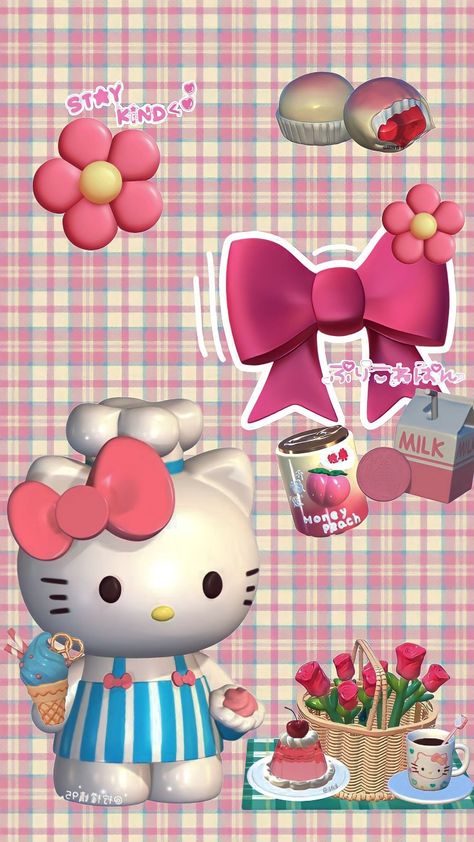 Cute 3D wallpaper for iPhone #Dontrepost #myedits #lockscreenwallpaper Cool Pink Wallpaper Iphone, 3d Hello Kitty Wallpaper, 3d Wallpaper For Iphone, Hello Kitty 3d Wallpaper, Wallpaper 3d Iphone, Cute 3d Wallpaper, Kitty Wallpaper Iphone, Pink Iphone Wallpaper, Wallpaper Iphone Pink