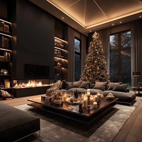 Christmas Decorating Do's and Don'ts Living Room Ideas Rustic, Room Ideas Rustic, Rustic Living Rooms, Rustic Living Room Decor, Rustic Living Room Ideas, Room Decor Rustic, Family Room Layout, Living Room Decoration Ideas, Decorate Room