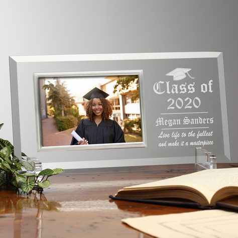 Graduation Poems, Graduation Picture Frames, Glass Picture Frame, Personalization Mall, Photo Cubes, House Plans Mansion, Glass Picture Frames, Graduation Picture, Personalized Picture Frames