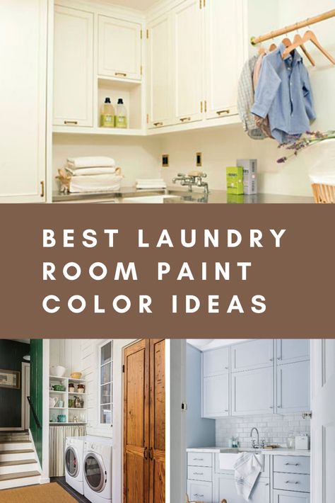 Laundry Room Paint Color Ideas, Mudroom Paint, Mudroom Paint Color, Bright Laundry Room, Laundry/mudroom Ideas, Yellow Laundry Rooms, Laundry Room Paint Color, Laundry Room Paint, Laundry Room Colors