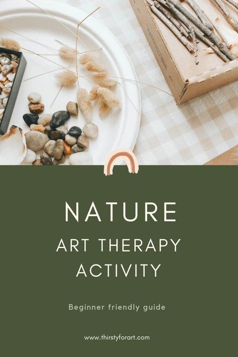 Nature Art therapy Activity — Thirsty For Art. Easy, cheap art therapy project for all levels using natural materials. Nature, Art Therapy Ideas, Calming Art, Art Therapy Directives, Therapy Activity, Creative Arts Therapy, Recreation Therapy, Art Therapy Projects, Therapeutic Art