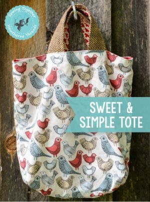 Pochette Diy, Shopping Bag Pattern, Tote Tutorial, Making Bags, Simple Tote, Sew Ins, Tote Bags Sewing, Costura Diy, Weekly Newsletter