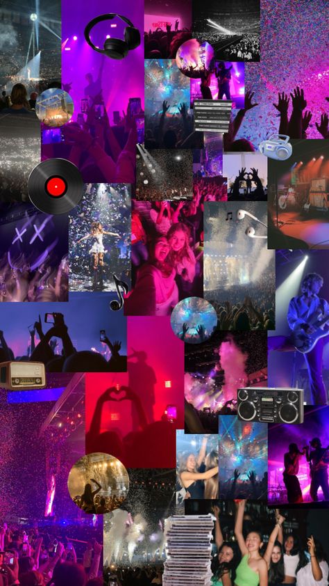 CONCERTS >>> Concert Insta Story, Concert Instagram Story, Concert Collage, Rave Aesthetic, Instagram Creative Ideas, Collage Ideas, Photo Collage Template, Story Templates, Collage Template