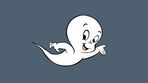 Casper “The Friendly Ghost” Casper The Ghost Tattoo, Casper The Friendly Ghost Aesthetic, Casper The Friendly Ghost Tattoo, Casper Drawing, Casper Aesthetic, Casper Tattoo, Casper Cartoon, Casper The Ghost, Casper Ghost