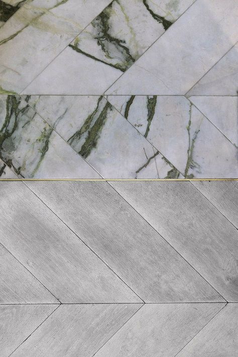 Details. Hampton Flooring, Texture Ideas, Beautiful Flooring, Floor Texture, Herringbone Tile, Metal Detail, Bespoke Kitchens, Marble Floor, Interior Floor