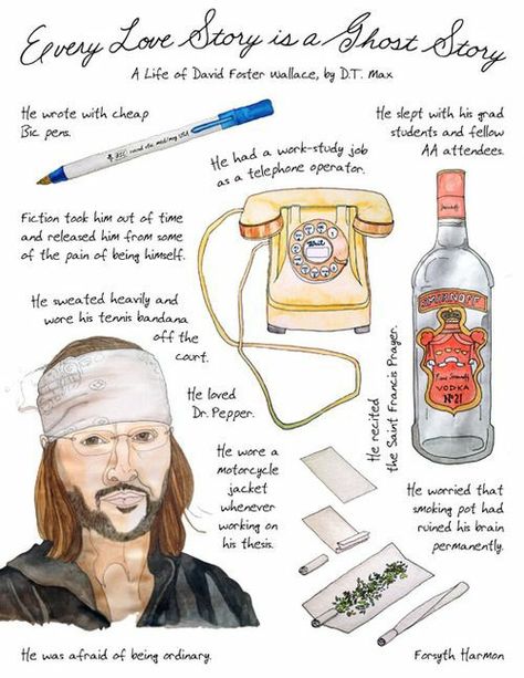 Infinite Jest, Philosophy Major, Art Haus, This Is Water, David Foster Wallace, David Foster, Comparative Literature, Bic Pens, Ghost Story