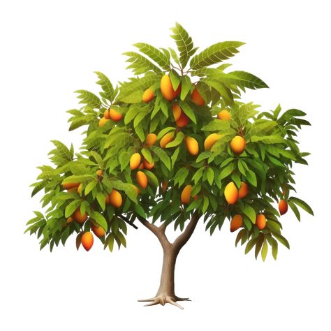 Mango Tree Images, Mango Png, Tree Vector Png, Plant Cartoon, Cartoon Trees, Fruits Images, Vector Trees, Tree Clipart, Mango Tree