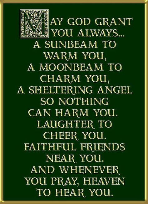 Irish Prayer, How To Believe, Irish Quotes, Irish Blessing, The Words, Great Quotes, Mantra, Inspirational Words, Wise Words