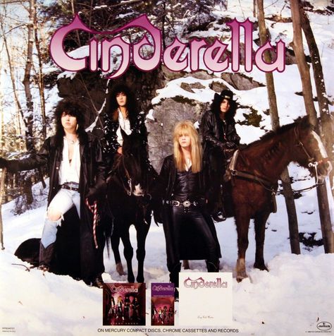 Cinderella Promotional Poster https://www.facebook.com/FromTheWaybackMachine/ Eric Brittingham, Jeff Labar, Cinderella Band, Tom Keifer, Rocker Boy, Michael Kelly, Music Journal, Childhood Pictures, 80's Music