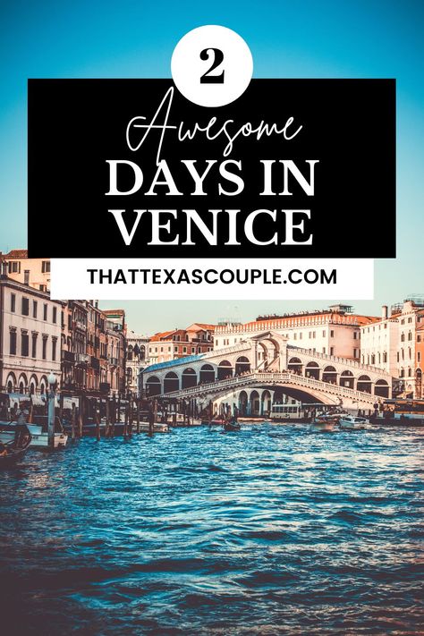 This Venice Itinerary-2 Days of Bliss is just what you need when planning your trip to Venice. Allow us to show you exactly what to see, eat, and do to get the most out of your time in Venice. Venice itinerary | 2 days in Venice | things to do in Venice | Venice attractions | Europe vacation | Italy travel | Italy vacation | Italy travel tips | Cities to visit in Europe | Europe aesthetic | Venice aesthetic | Italy aesthetic | what to see in Venice | 2 day itinerary for Venice | Italy trip What To See In Venice, 2 Days In Venice, Venice Things To Do, Aesthetic Venice, Venice Aesthetic, Venice Itinerary, Venice Attractions, Travel Venice, Vacation Italy