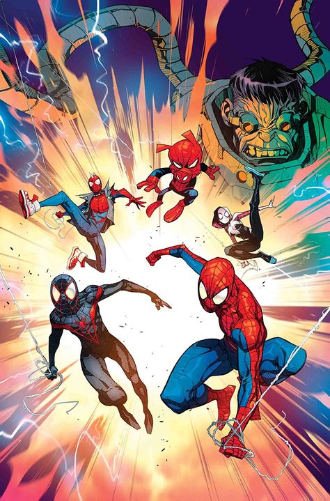 Web Warriors, Spiderman Artwork, Comic Collection, Spiderman Art, Fun Comics, Amazing Spider, Spider Verse, Marvel Heroes, Marvel Art