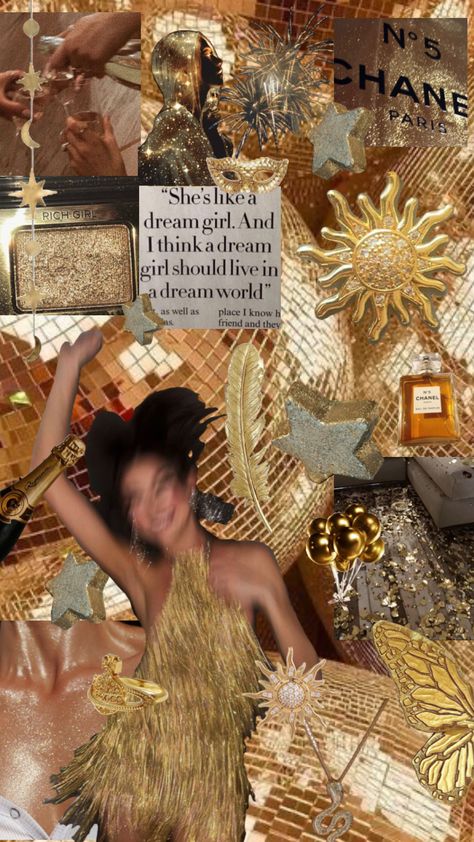 Gold Hen Do Theme, Goldmember Theme Party, 31st Golden Birthday Ideas, Golden Bday Aesthetic, Gold And Silver Bachelorette Party, Glam And Glitter Party, Gold Rush Bachelorette Party, 27 Golden Birthday Ideas, 23 Birthday Party Themes